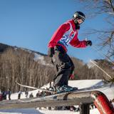 Gould Academy Photo #5 - As a freestyle skier at Gould you can compete in rail jams in the park, and all over the country, or you can join the All Mountain team, a non-competitive group that enjoys every acre of terrain Sunday River has from groomers to glades.