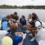 Brewster Academy Photo #3 - Freshwater Ecology students access the largest freshwater laboratory in the state (Lake Winnipesaukee), without leaving campus.