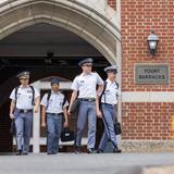 Fishburne Military School Photo #9 - Fishburne cadets live in Yount Barracks: a Virginia historic landmark. Cadets walk the same path that many cadets before them walked. The long line of brotherhood that come from being an FMS cadet resonates to both current cadets and alumni.