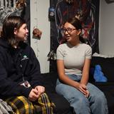North Yarmouth Academy Photo #11 - Students in one of the suite style dorm rooms with private bath.