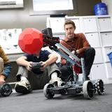 North Yarmouth Academy Photo #6 - Students in the robotics room.