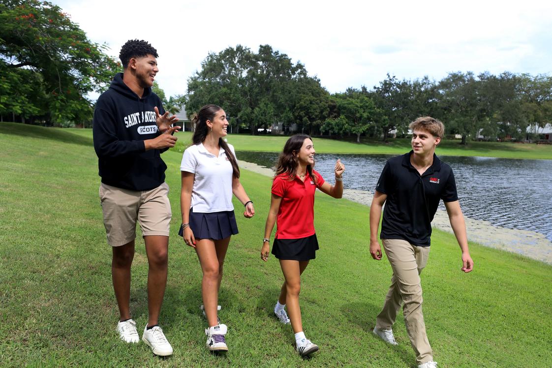 Saint Andrew's School Photo - Our Residential Life students love spending time walking around campus on the weekends.